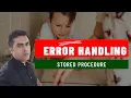 I B KUMAR Error Handling in Stored Procedure MySQL Tutorials