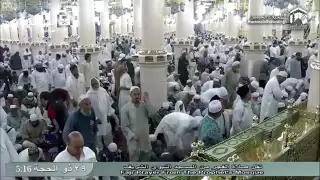 صلاة الفجر من المسجد النبوي الجمعة 29 12 1437 الشيخ أحمد طالب حميد 