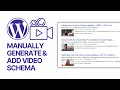How to Manually Generate Add Schema Markup in WordPress For Free Without Plugins