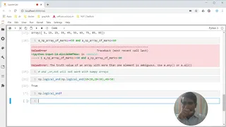 Numpy Boolean Operators