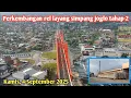 Download Lagu Perkembangan rel layang double trex simpang Joglo, Solo tahap 2