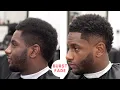 Burst Fade By London Barber with Sponge Curls Nick Young Style