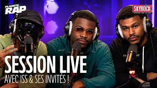 SESSION LIVE avec ISS, TK, Heykel, Samka, Bama, Jamso, Sasso & Boub’z #PlanèteRap