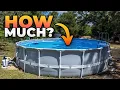 Should You Buy THIS Above Ground Pool 20ft x 52in Deep Intex Pool Review and Cost