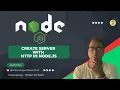 Create a Server with HTTP Module in Node js Install Nodemon for Auto-Restart
