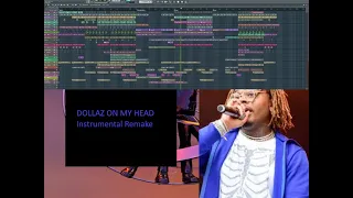 gunna dollaz on my head instrumental remake fl studio tutorial no samples really simple