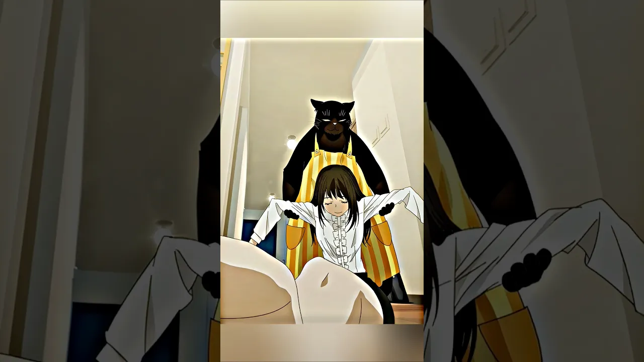 EVERYONE NEEDS A CAT LIKE THIS #animemoment #anime #anime poster