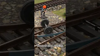 كيف تقوم القطارات بتغيير المسارات 