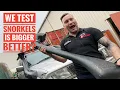 Snorkel s on a 1 -FTE is it worth it We Swap a Small Snorkel for a Big Snorkel and report results