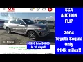 SCA Auction 2004 Toyota Sequoia Flip