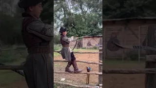 من كواليس مسلسل المؤسس عثمان تدريب غازي Kurulusosmanseason6 Osmanghazi عثمان مسلسلات تركية 