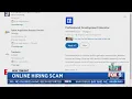 Online Hiring Scam