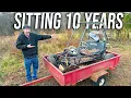 We Bought a STUCK Yerf Dog Go Kart and Trailer for 100 Will it Run and Ride