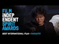 Video di PARASITE (South Korea) wins Best International Film at the 35th Film Independent Spirit Awards