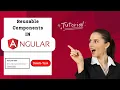 Reusable Components in Angular 18 Build a Modal Button Step-by-Step Guide