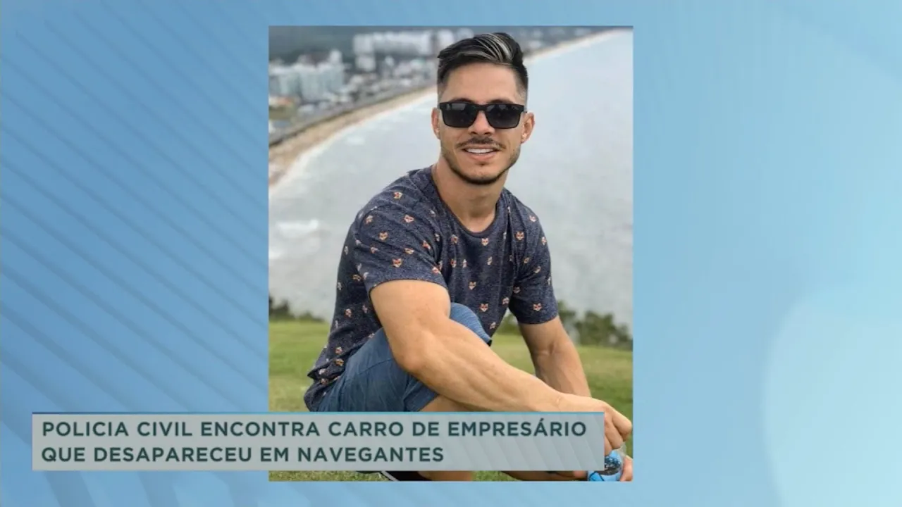 Polícia Civil encontra carro de empresário que desapareceu em Navegantes