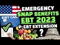 P EBT 2023 EBT BENEFITS EMERGENCY SNAP BENEFITS ALLOTMENT TEXAS WISCONSIN COLORADO OHIO