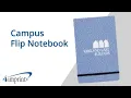 Campus Flip Notebook from 4imprint