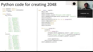 Creating 2048 game using Python