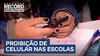 Estudantes relatam mudanças no ambiente escolar após proibição do celular em sala de aula
