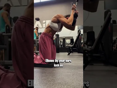 Her STRONG ABS Core Workout Hits Different!💥