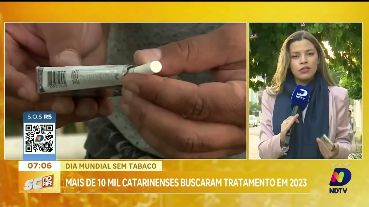 Dia Mundial Sem Tabaco: 10 mil catarinenses buscam tratamento contra o tabagismo neste ano