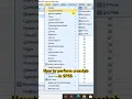 How to perform analysis In