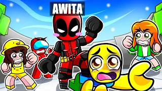 Me Converti en DEADPOOL PROTECTOR en Roblox!