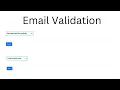 Email Validation PHP Bootstrap jQuery