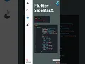 SideBarX in Flutter 2bytecode