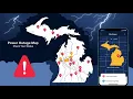 Michigan power outage map How to check your status as severe thunderstorms hit