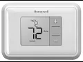 Honeywell RTH5160D1003 Manual Installation Instruction Guide