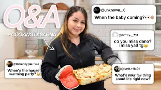 Making Lasagna for the First Time Q A