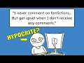 Your Hypocritical Fanfiction Takes