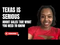 Texas is Serious About Their Sales Tax If You Have a Sales Tax Permit Watch This