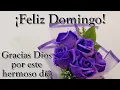 de buenos dias con imagenes bonitas Feliz Domingo bendiciones para todos