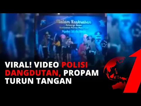 Viral! Video Polisi Dangdutan, Propam Polda Jatim Langsung Periksa Anggota Polres |  tvOne