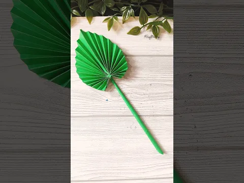 Diy origami paper leaf #art #asmr #shorts #youtubeshorts #viralvideo #viralshorts #coloring #diy