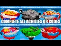 COMPLETE ALL ACHILLES QR CODES BEYBLADE BURST APP TOTAL BURST