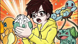 PILIH TELUR BERISI STARTER POKEMON RANDOM! LALU KITA BATTLE!