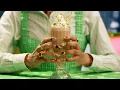 Dubai Chocolate Milkshake by us manicure by cstutorialz -