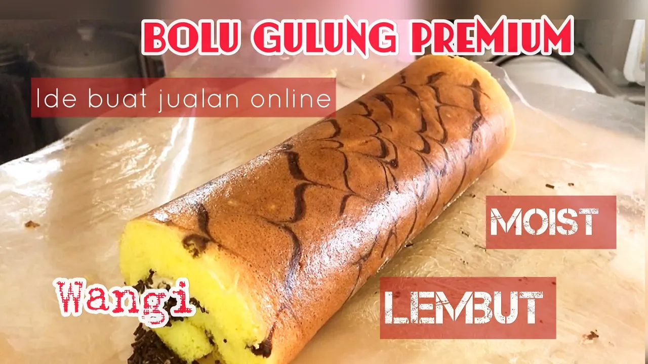 BOLU GULUNG WISMAN MIX BLUEBAND TANPA EMULSIFIER SP/TBM | BOLUNYA LEMBUT MOIST WANGI & BUTTERY BOLU GULUNG WISMAN MIX BLUEBAND TANPA EMULSIFIER SP/TBM | BOLUNYA LEMBUT MOIST WANGI & BUTTERY
