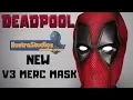 TREYTV - IlustraStudios NEW V3 DEADPOOL MERC COSPLAY MASK