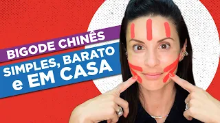 RUGAS no BIGODE CHINÊS e CANTO da BOCA | Tratamento BARATO, SIMPLES e em CASA!!!
