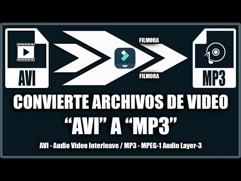 Download MP3 Convertir avi a mp3 - Filmora