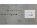 Scaling in CAD 2D transformation Computer graphics