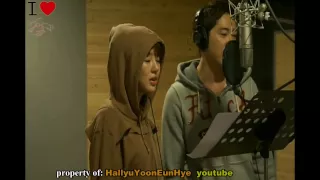 Download Yoon Eun Hye 윤은혜 \u0026 Kang Ji Hwan [Lie To Me 'Lovin Ice Cream'] Recording Studio MP3