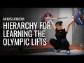 Hierarchy for Learning the Olympic Lifts