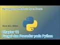 Permograman Berbasis Open Source - Fungsi dan Prosedur pada Python