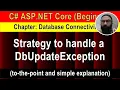 Strategy to handle a DbUpdateException 6 min ASP NET Core Tutorial